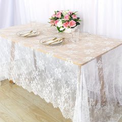 Rectangle Lace Tablecloth 152x304 Lace Tablecloth Vintage Tea Party Table Cloths