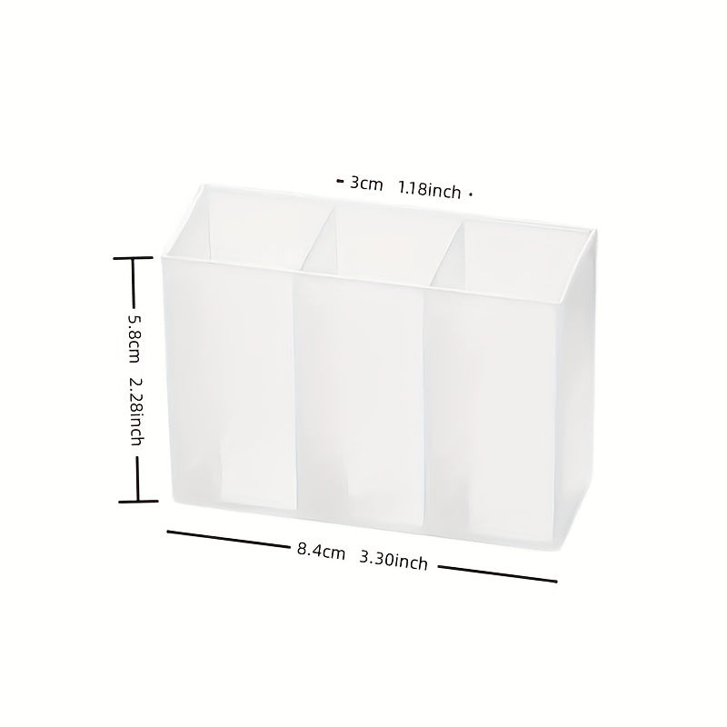 Wall Mount Storage Box Makeup Organizer 9 Compartment