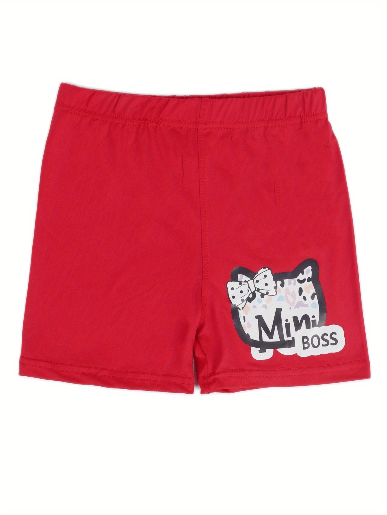 Girls Unicorn Cat Cow Graphic Leggings Dance Shorts Breathable Safety Short