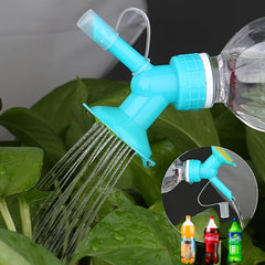 Double Head Watering Nozzle Garden Watering Accs