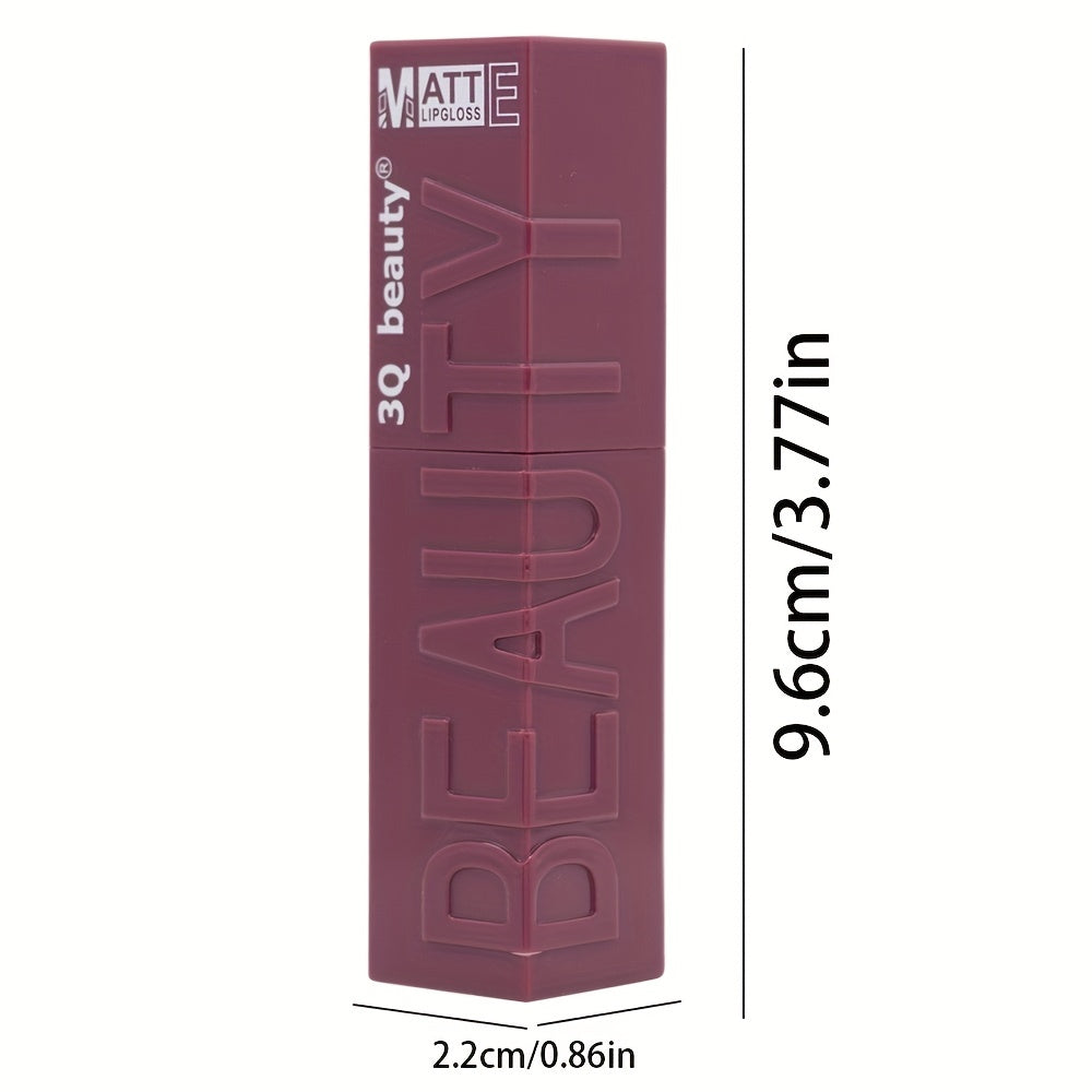 Matte Lip Gloss 20 Colors Glitter Long Lasting Liquid Makeup Rouge