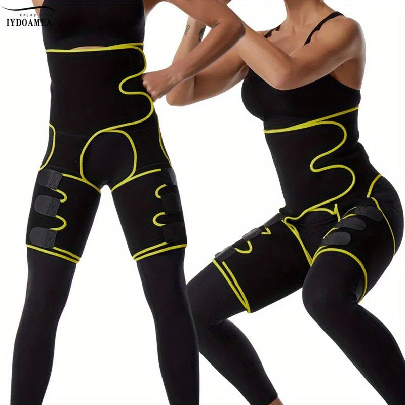 3-in-1 Waist Trainer & Thigh Trimmer for Fast Weight Loss