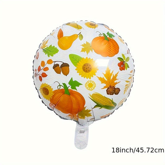 Thanksgiving Aluminum Balloon Set for Party Decoration