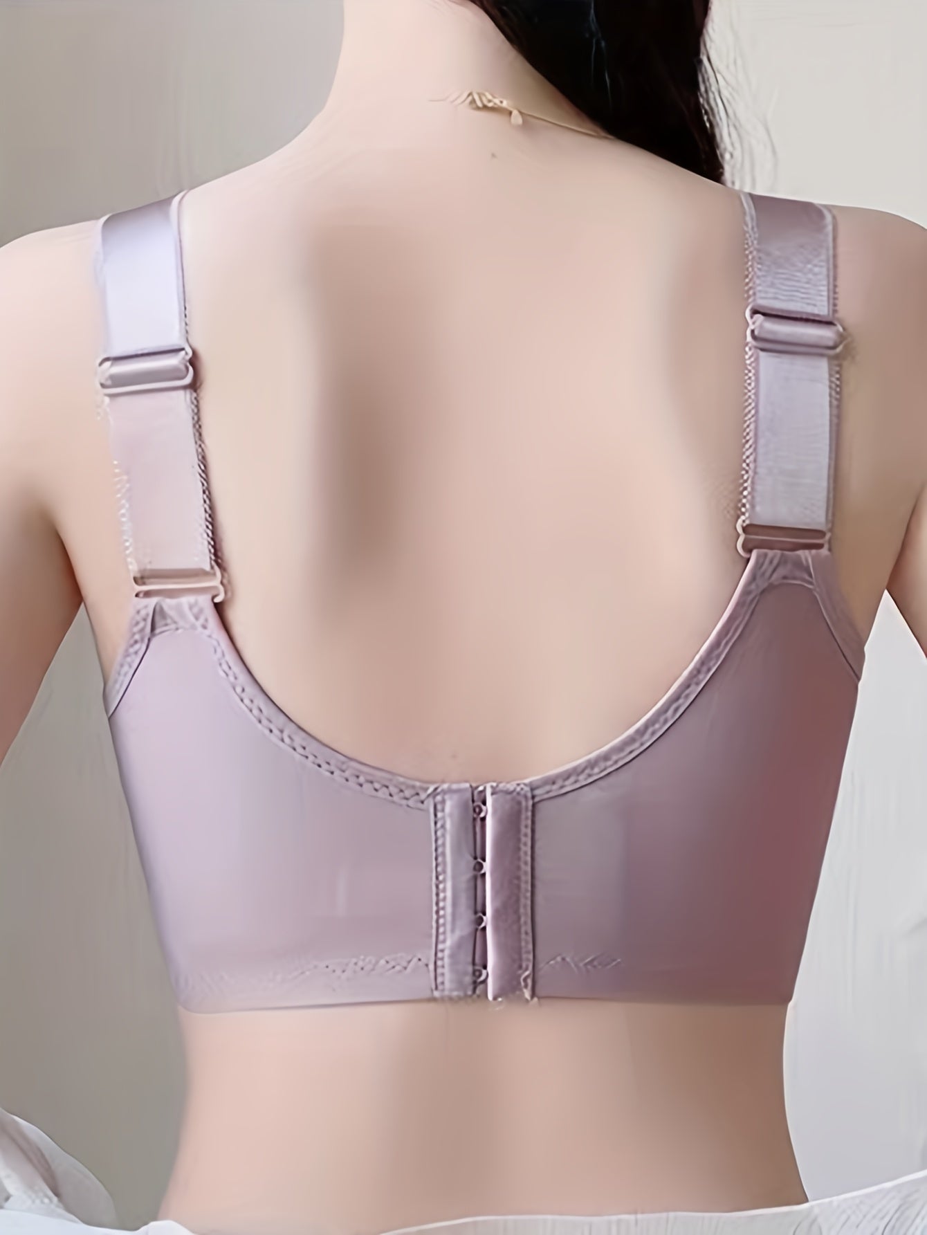 Lace Wireless Push Up Bra Comfortable Breathable Lingerie