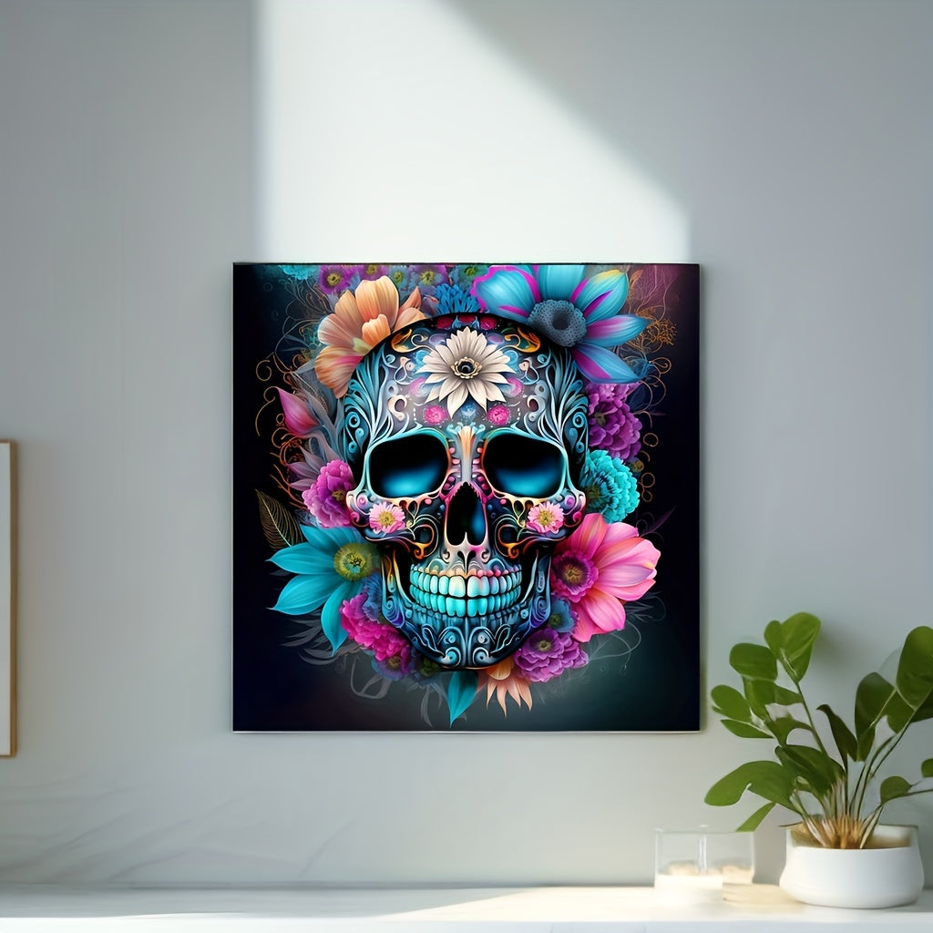 Flower Skull DIY 5D Diamond Painting Set