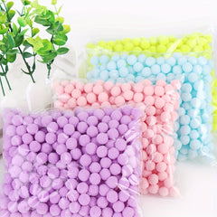9mm High Elasticity Pompoms Soft Pom Poms Fur Ball Arts Toys Crafts DIY