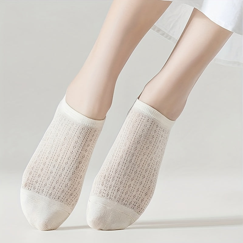 6 Pairs Low Cut Ankle Socks Women's Stockings