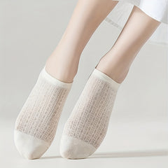 6 Pairs Low Cut Ankle Socks Women's Stockings