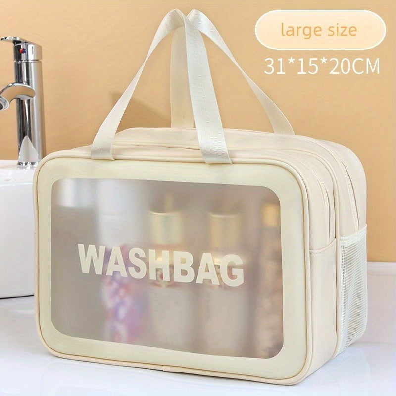 Waterproof Travel Toiletry Bag Translucent Makeup Bag