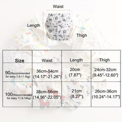 Baby Wing Training Pants For 7-14kg Newborn Baby Waterproof Diaper