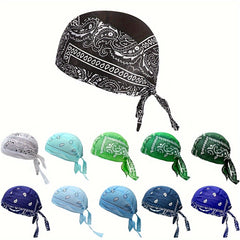Cycling Cap Durag Hat Helmet Liner Autumn Winter Headwear for Men Women