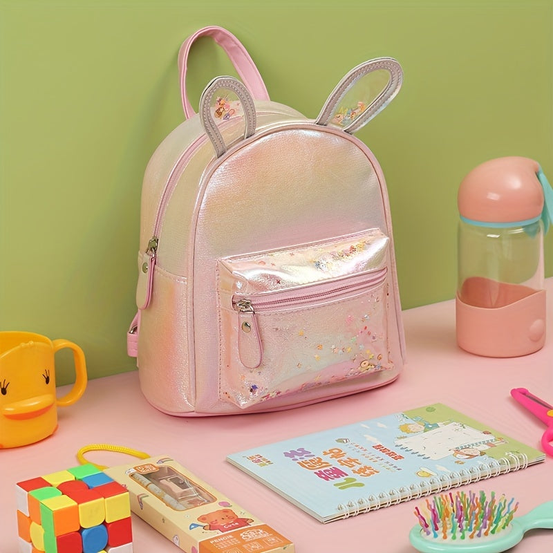 Rabbit Ear Double Shoulder Backpack Leisure Bag