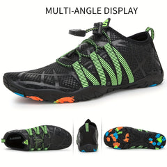 Breathable Lace Up Water Sports Pool Beach Swimming Barefoot Shoes