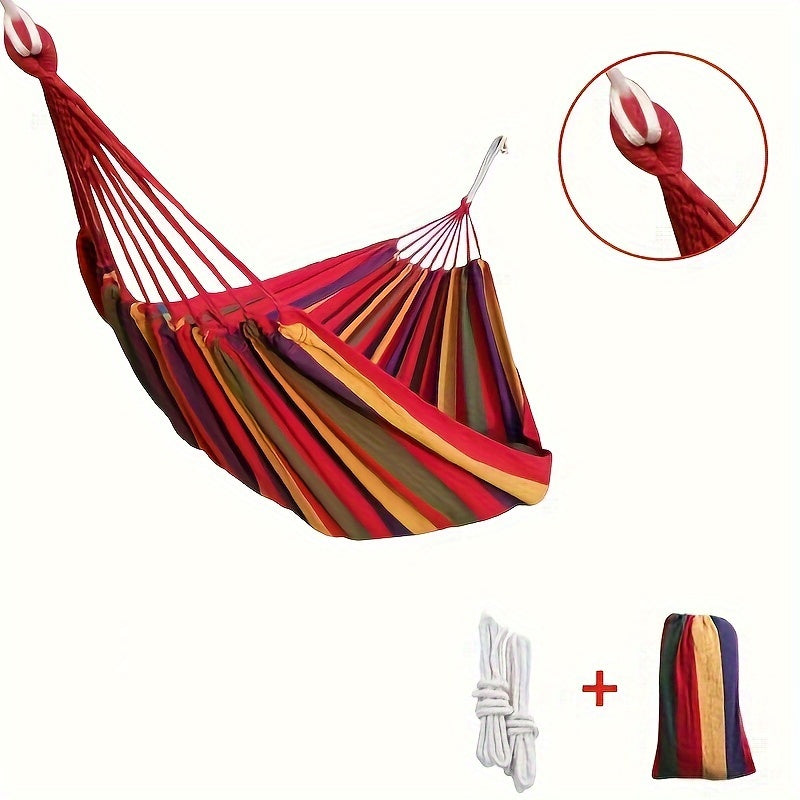 Outdoor Hammock Camping Swing Garden Balcony Hammock Hotel Hanging Chair