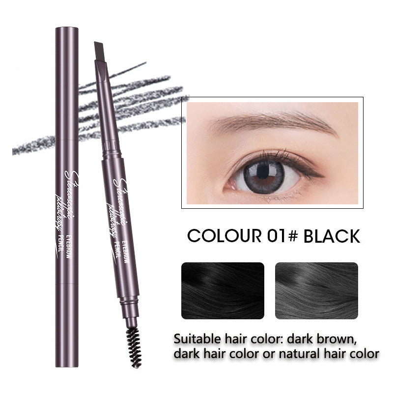 Automatic Eyebrow Pen Long Lasting Double Head Pencil