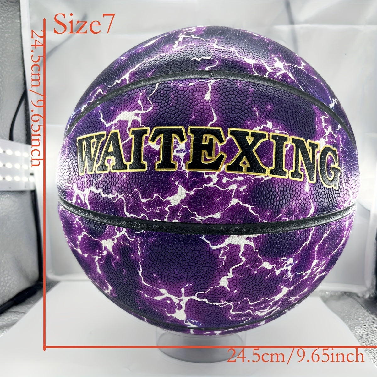 Purple Lightning Series Basketball For Daughter