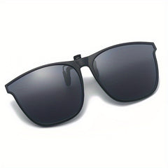 Polarized Clip on Sunglasses TR90 Frame Flip Up Sun Protection Men