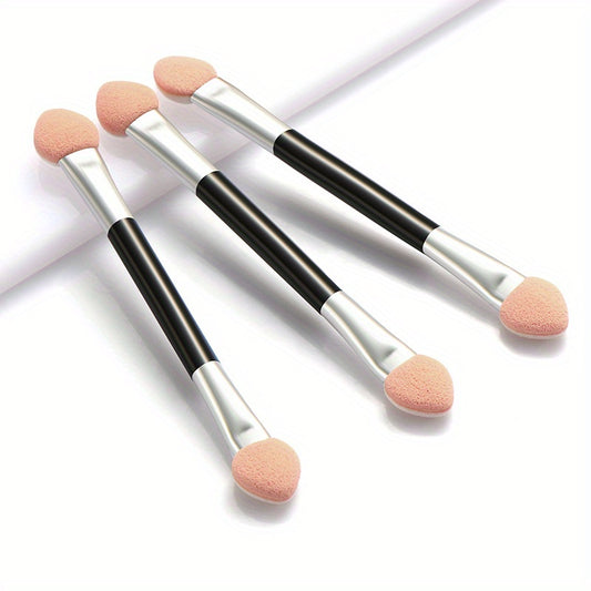 4pcs Double Head Eyeshadow Applicators Makeup Brush Sponge