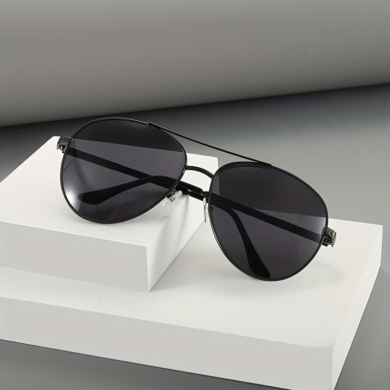 Aviator Sunglasses Anti Glare Metal Gradient UV400