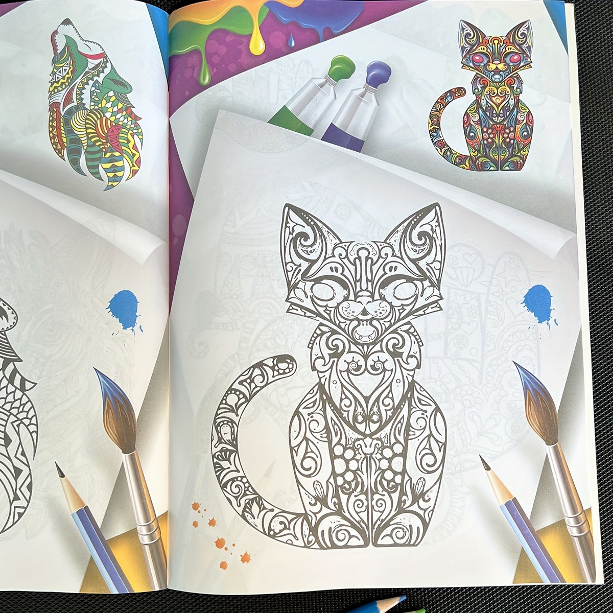 16 Page Matching Puzzle Book Art Exercise Book