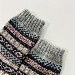 10 Pairs Vintage Crew Socks for Autumn/Winter