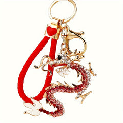 Dragon Car Keychain Bag Pendant Ornament