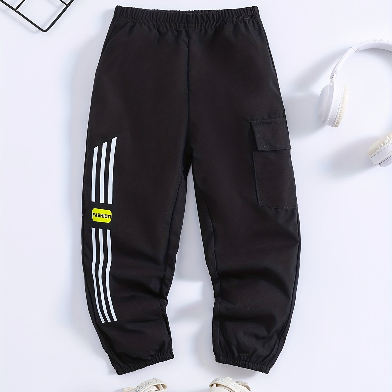 Boys Active Sweatpants Quick Drying Jogger Sports Pants