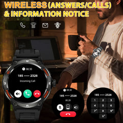 Synwoo Hybrid Smart Watch 3 Full Touch Screen IPX8 Waterproof Voice Control