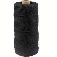 3mm Braided Rope 109 Yards Cotton Fringe Thread Craft Hemp Rope