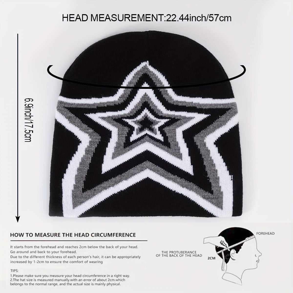 Men's Candy Y2K Knit Beanie Cap