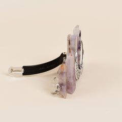 Natural Amethyst Crystal Hairclip Strong Hold Hair Clip Hair Accessories