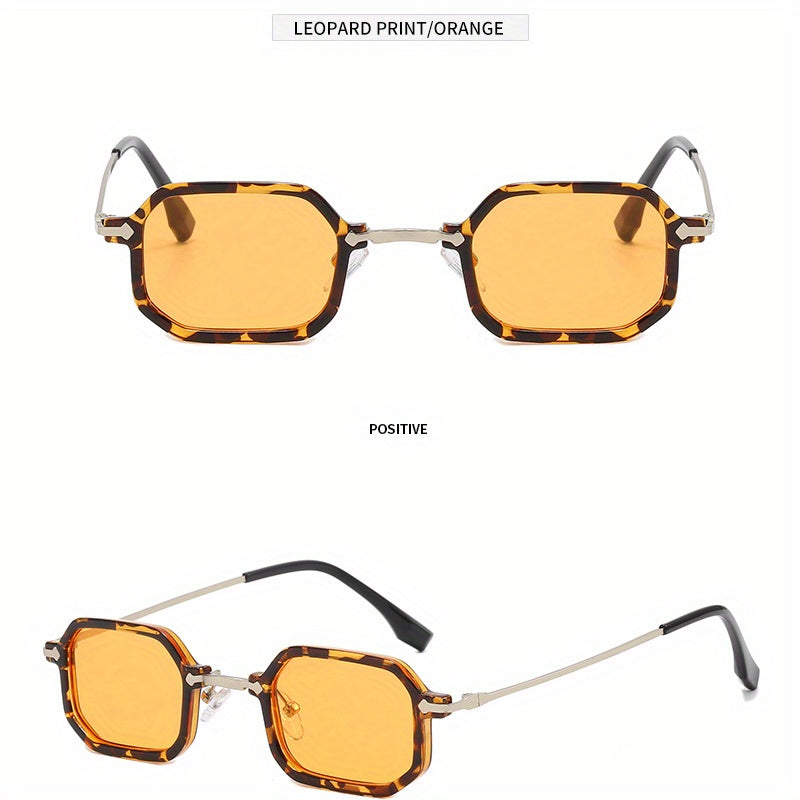 Men Retro Sunglasses UV Protection with Glasses Case
