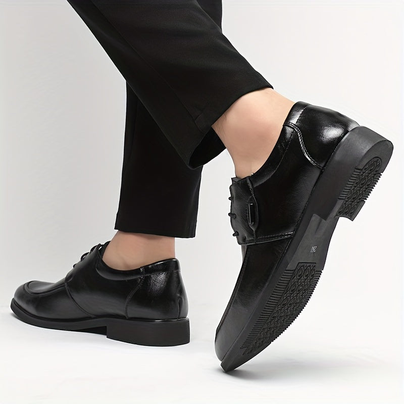 Men's British Derby Shoes Non Slip Dress Shoes For Business