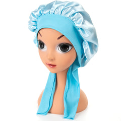 Baby Satin Bonnet Sleeping Cap for Boys and Girls