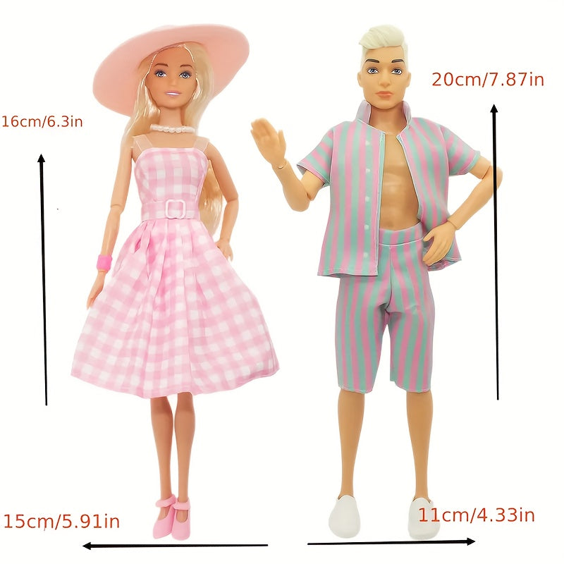 Female Doll Princess Dress Set Spring Summer Noble Lady Wind Supermodel