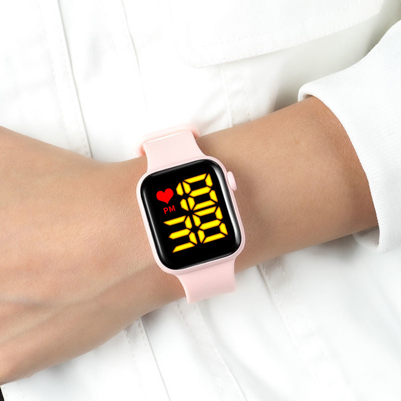 LED Large Dial Digital Display Electronic Watch