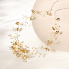 Faux Pearl Flower Wedding Belt Bridal Dress Waist Chain Sash Belt