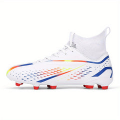 Kids AG Soccer Cleats Lightweight Non Slip Football Shoes