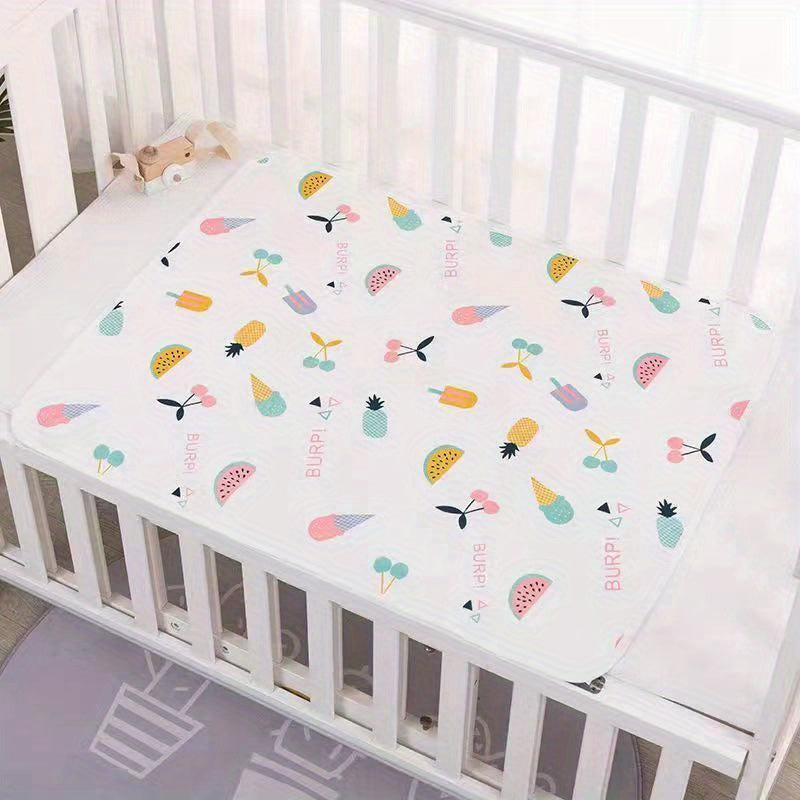 Baby Cotton Urine Pad Diaper Pad Washable Anti-slip Breathable Newborn Supplies