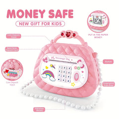 Children's Large E Money Coin Bank w/ Password Protection
