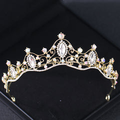Bride Tiara Crown Jewelry Wedding Hair Tiara Crystal Birthday Hairband