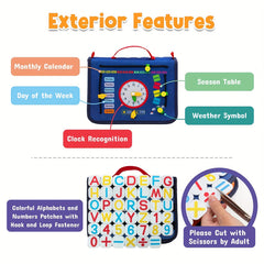 Felt Learning Board for Early Education & Training