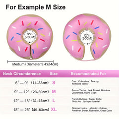 Inflatable Dog Cone Collar Post Surgery Recovery Soft E Collar for Dogs Cats