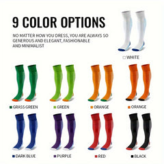 Men's Knee High Soccer Socks Compression Anti-slip Sports Socks