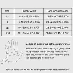 Men's Windproof Waterproof Touchscreen Gloves for Sports
