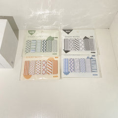 Index Stickers Set: Writeable Paper Sticky Notes Loose Leaf Bookmarks