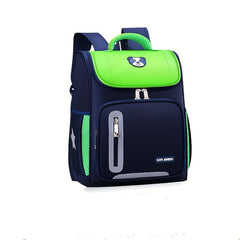 Kids Reflective Backpack Waterproof Large Capacity School Bag