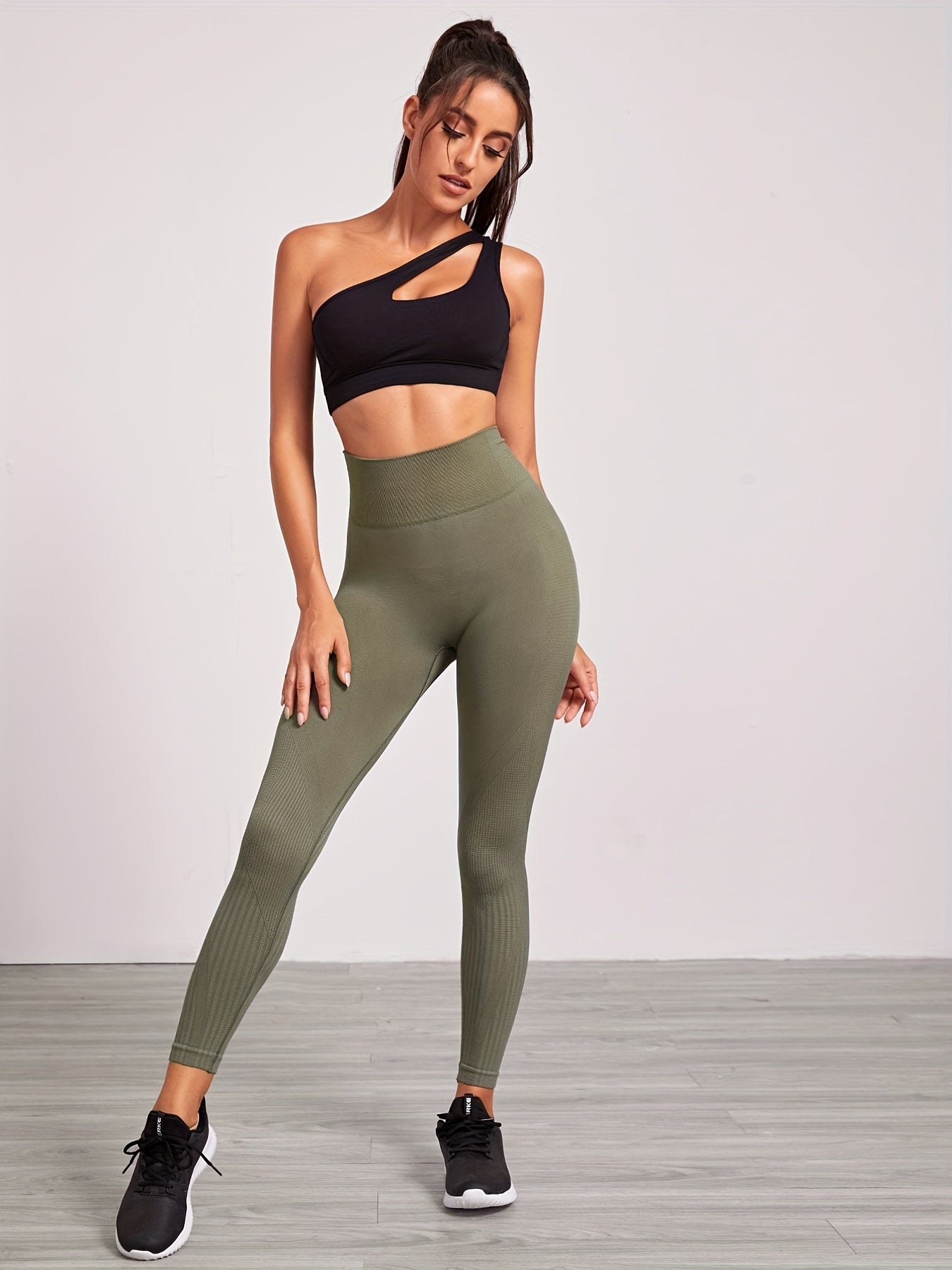 Seamless Running Yoga Pants Butt Lifting Slim Fitness Leggings
