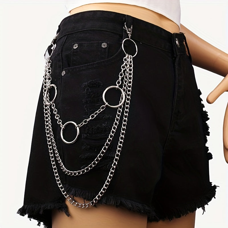 Hip Hop Metal Waist Chain for Men