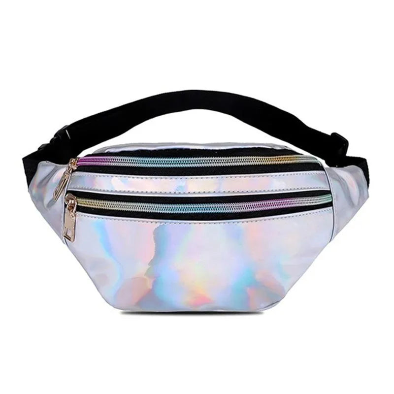 Reflective Steam Punk Leg Bag Women's Waist Pouch